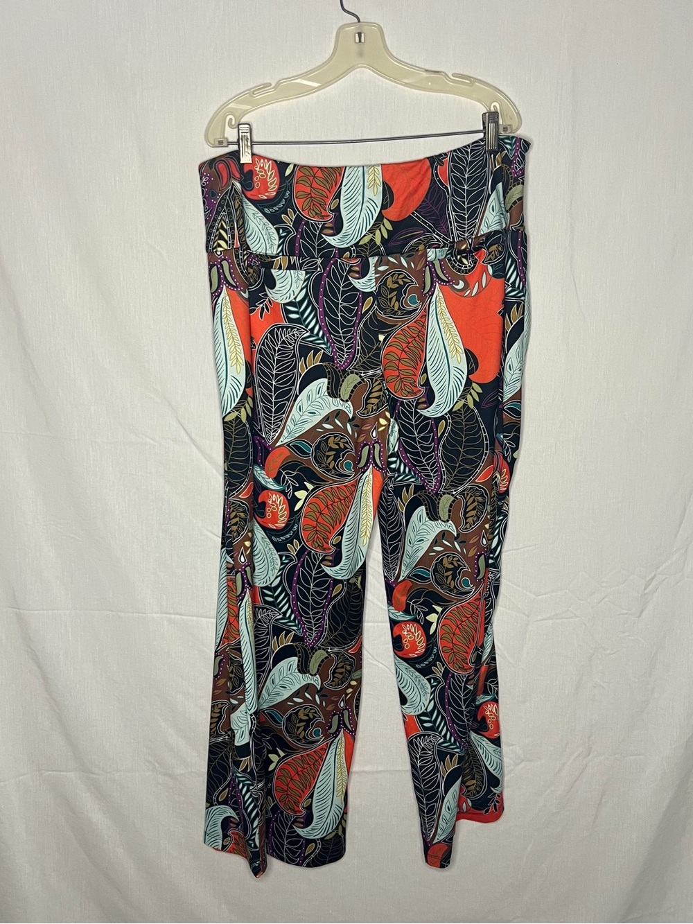 Arolina Paisley Wide Leg Palazzo Pants XXXL